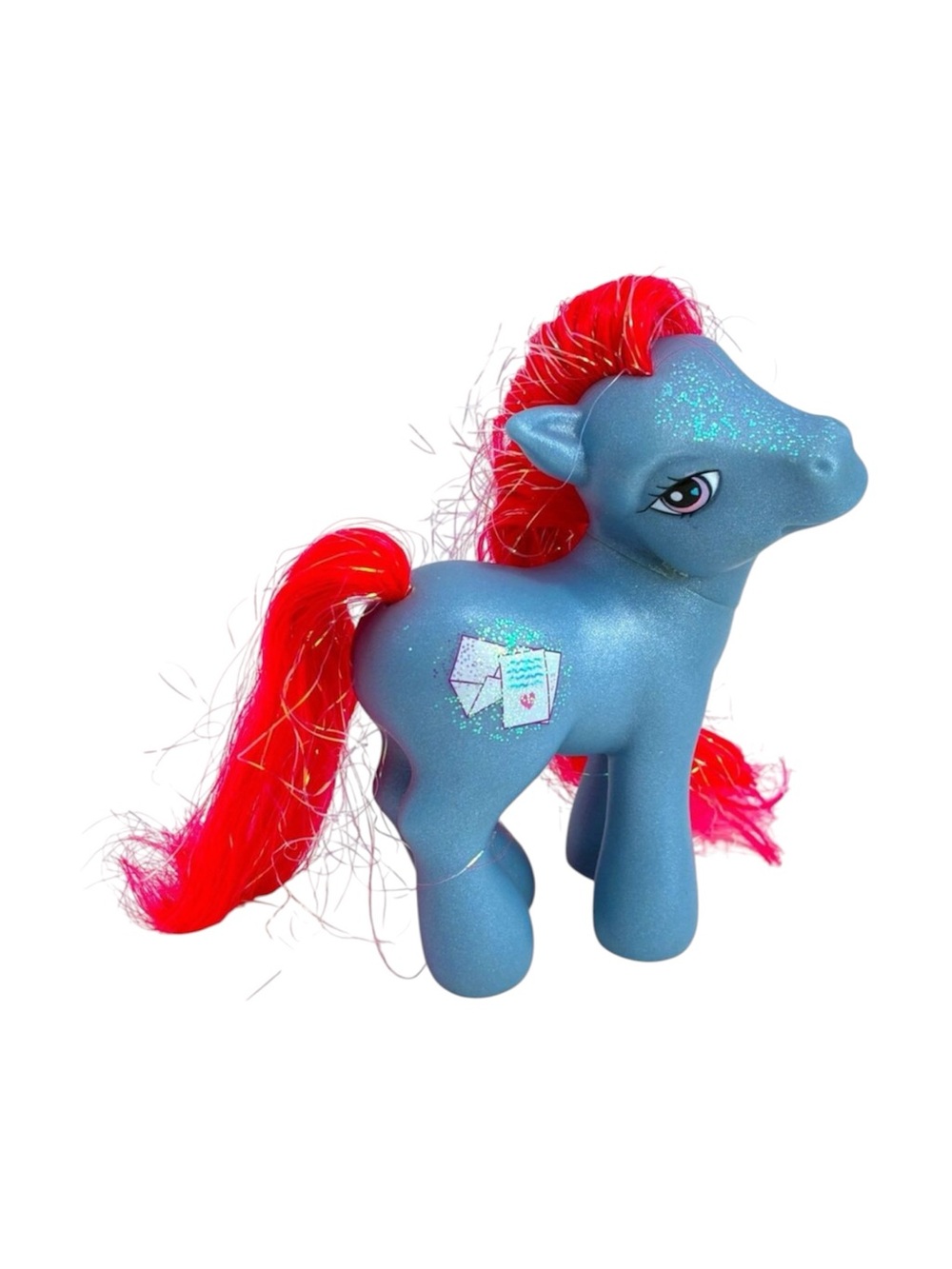 VTG G3 My Little Pony Love Wishes Blue Red Mail Order Hasbro 2005 Valentine